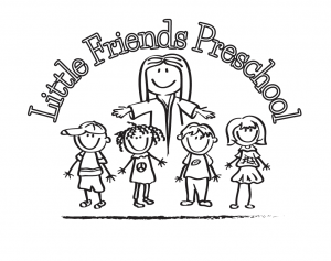 Little Friends Preschool. 4 children and Jesus
